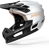 BATFOX Full Face Mountain Bike Helmet for Men Women Adult Helmet Downhill DH BMX MTB