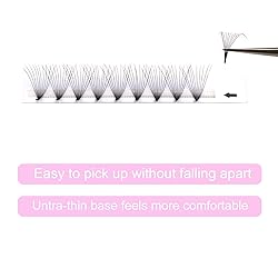 Volume Lash Extensions 12D 0.07 Premade Lash Fans