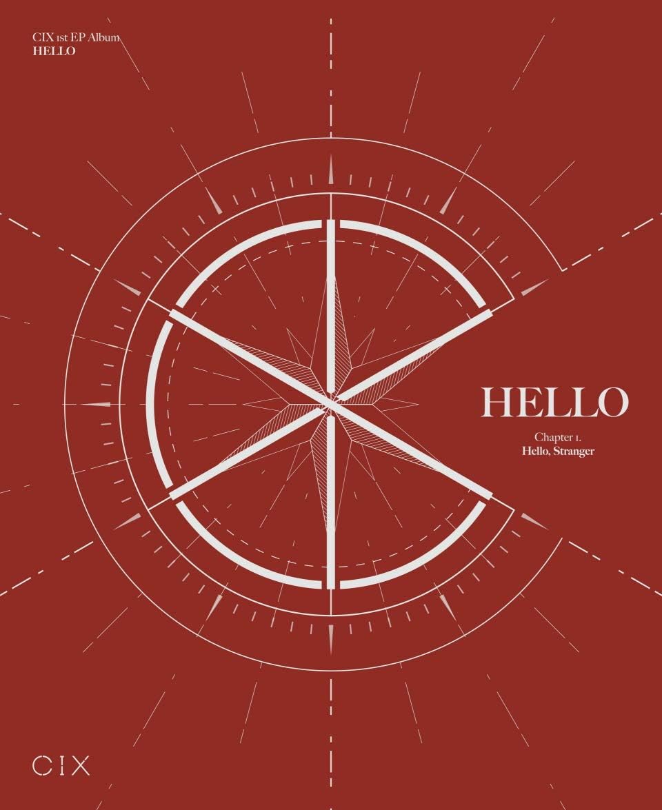Amazon Com Cix Ep Album Vol 1 Hello Chapter 1 Hello Stranger Hello Ver Pre Order Pack With Pre Order Benefit Extra Decorative Sticker Set Photocard Set Posters Prints