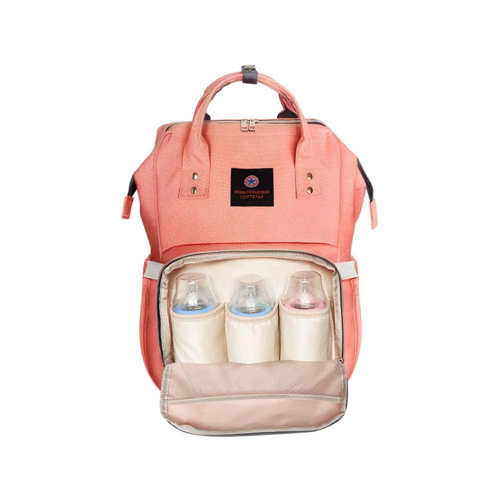 Bolso de Pañales impermeables Multiusos Mochila para Pañales para Cuidado de Bebé