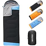 HIKPEED Camping Sleeping Bags, Lightweight 3 Seasons Backpacking Sleeping Bag Camp Bedding for Camping Hiking Outdoor Warm &