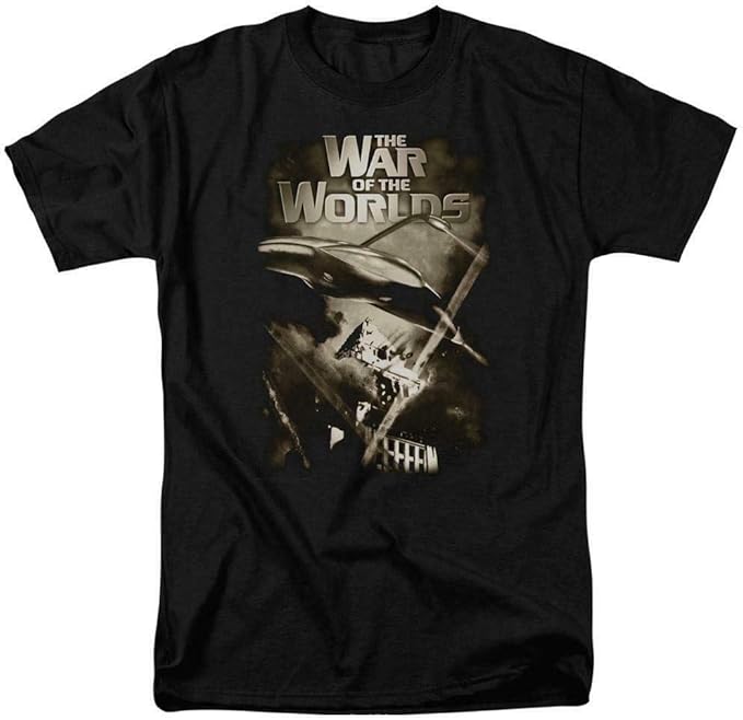 DIANHUA The War of The Worlds Men's TShirt Retro 50S Sci Fi Thriller Graphic Tee Amazon.it DIANHUA The War of The Worlds Men's TShirt Retro 50S Sci Fi Thriller Graphic Tee Amazon.it
