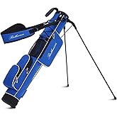 RUTHNISSI Golf Stand Bag, Lightweight Golf Easy Carry Bag with Padded Strap,Durable Pitch n Putt Golf Bag, Practice Ranger Sunday Golf Bag for Men&Women