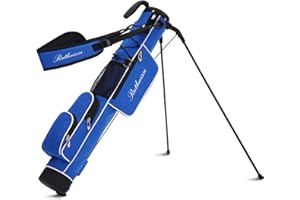 RUTHNISSI Golf Stand Bag, Lightweight Golf Easy Carry Bag with Padded Strap，Durable Pitch n Putt Golf Bag, Practice Ranger Sunday Golf Bag for Men&Women