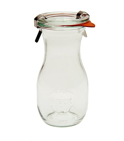 Pack De 5 Tapas De Plástico Para Tarros Weck - Tamaño Pequeño (60mm), Sin BPA, Para Nevera Y Congelador