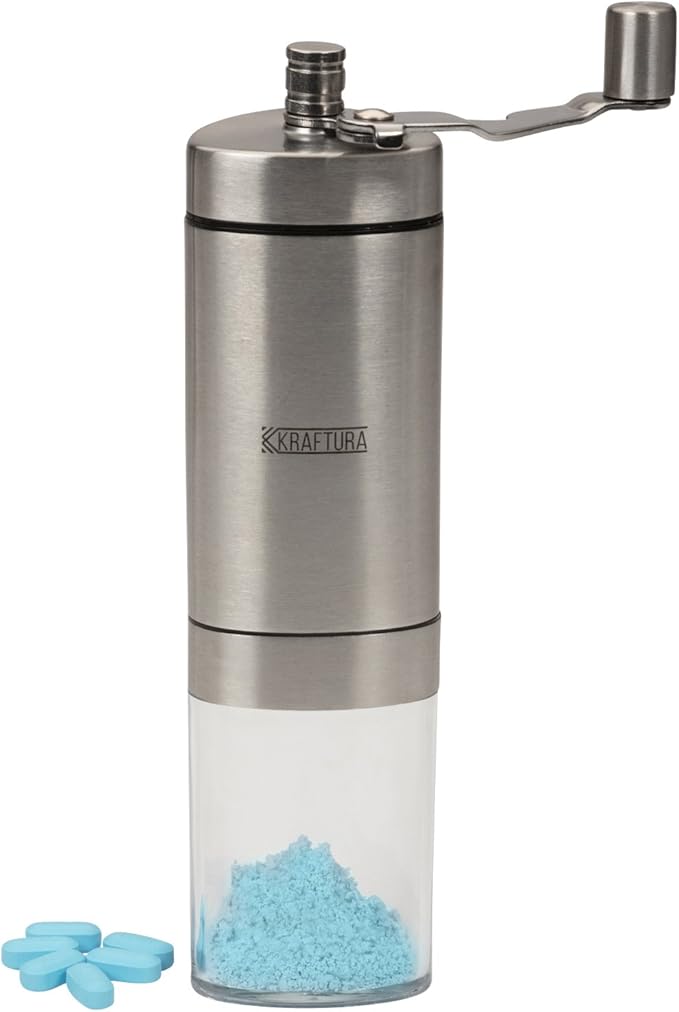 Pill Crusher and Grinder Crush Multiple Tablets and