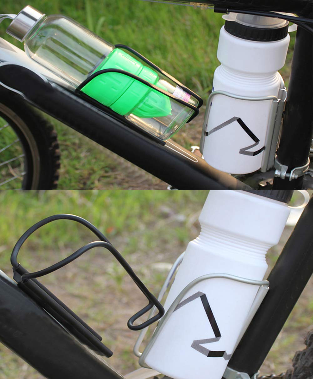 2 Pack Bike Bottle Cages Alloy Aluminum Lightweight Bicycle Water