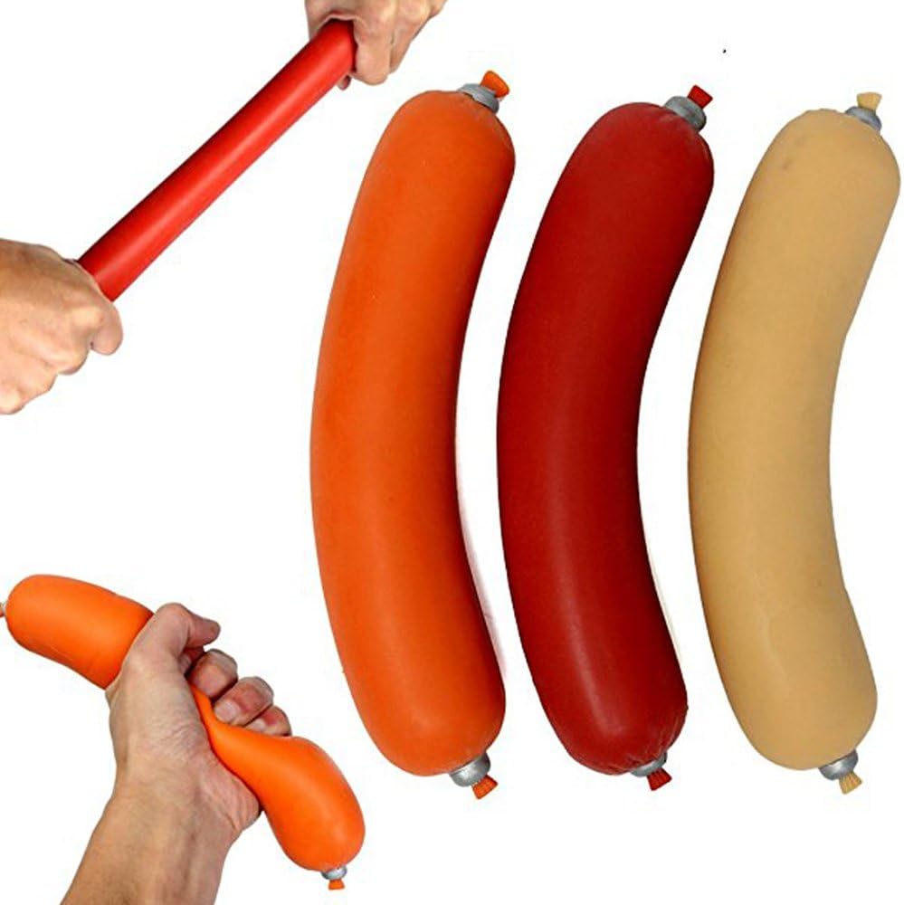 sausage stress toy