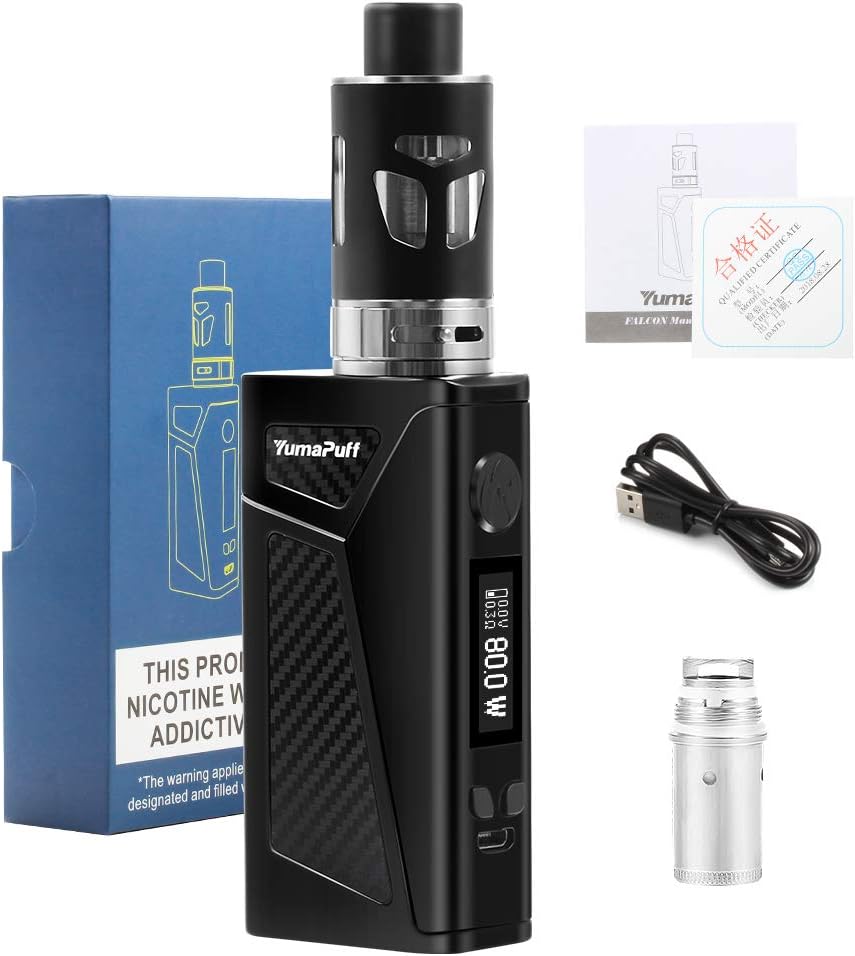 Cigarrillos Electronicos Kit, Yumapuff Falcon Cigarrillo Electrónico