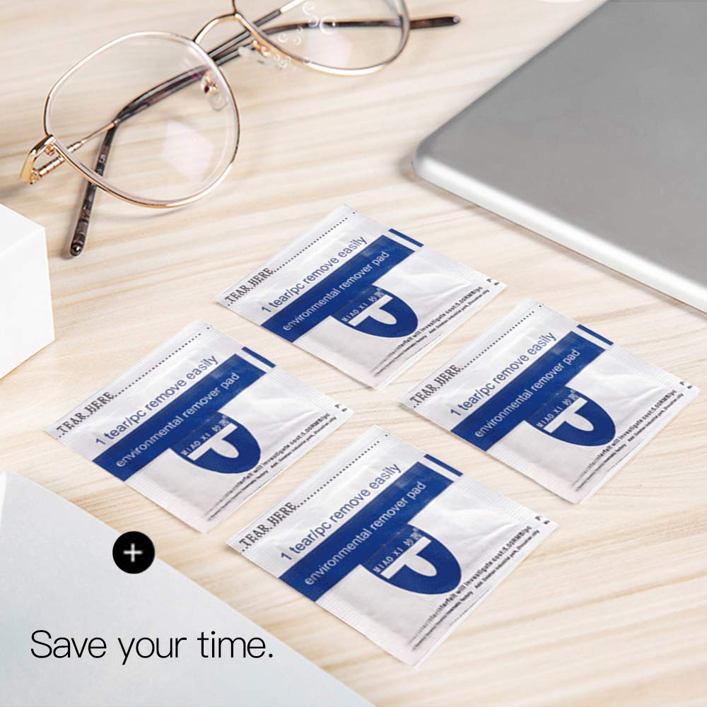 Foil Nail Polish Remover Pads,AIDUE 200PCS Acrylic Nail Polish Remover Wipes UV Gel Nail Polish Remover