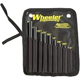 Wheeler Engineering Roll Pin Starter Punch Set for Gunsmithing