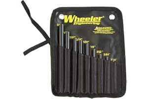 Wheeler Engineering Roll Pin Starter Punch Set