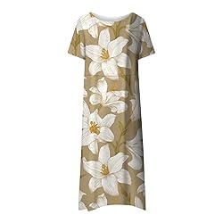 ODEUIAOD Plus Size Summer Dresses Summer Dresses