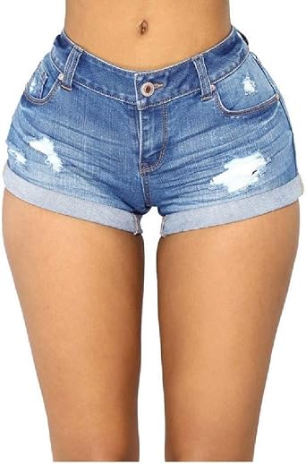 Short jeans colado Clearance