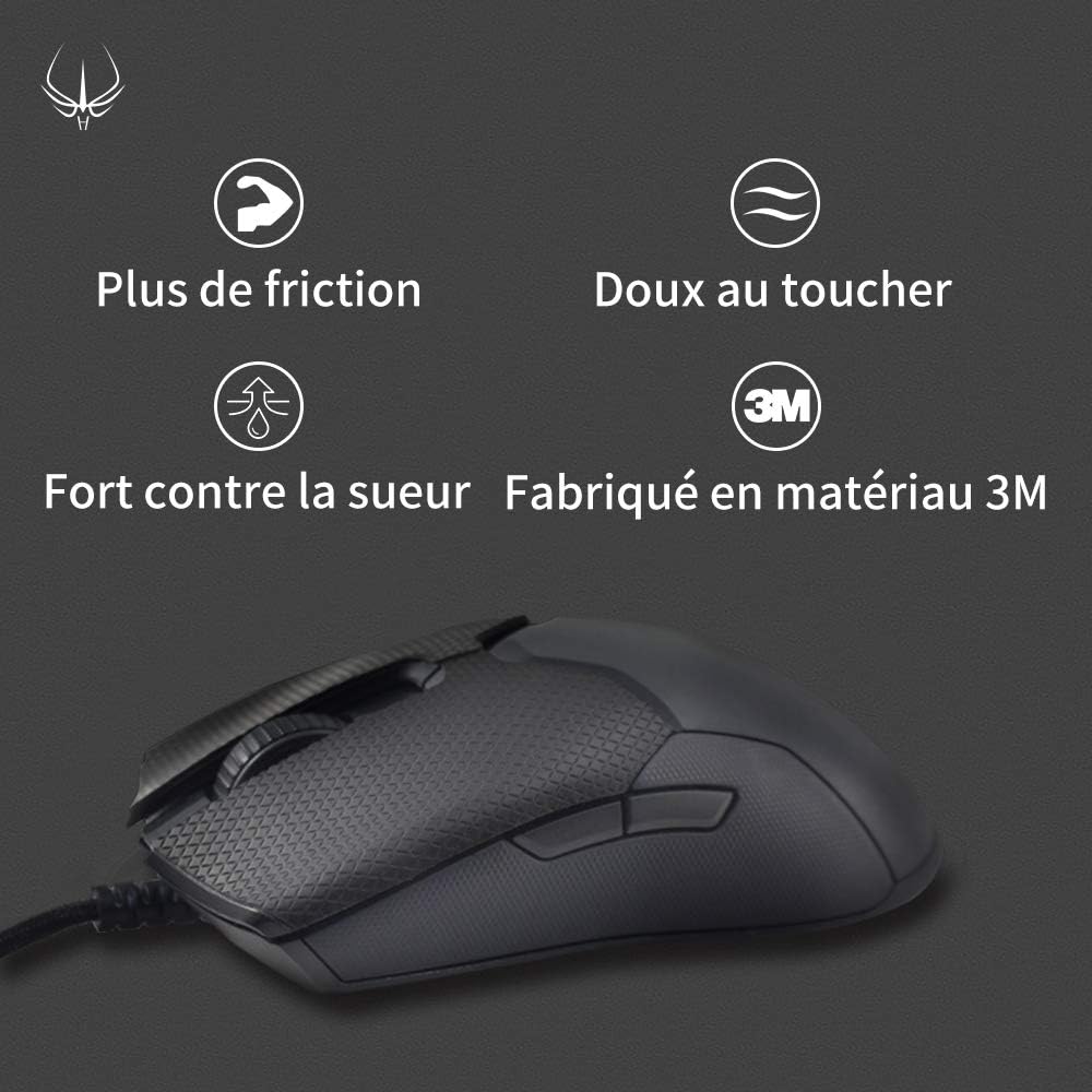 Hotline Games Mouse Grip Tape for Logitech G403 G603 G703 Gaming Mouse Skin, Anti Slip Tape - Image 3