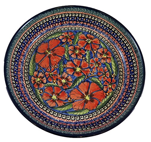 Polish Pottery Pie Plate; 9.75