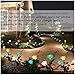 TONULAX Solar Garden Lights - 2 Pack Upgraded Solar Lights Outdoor, Color Changing Rose Lights for Yard,Garden Decoration, Enlarged Solar Panel, Realistic Flower(Yellow and White)