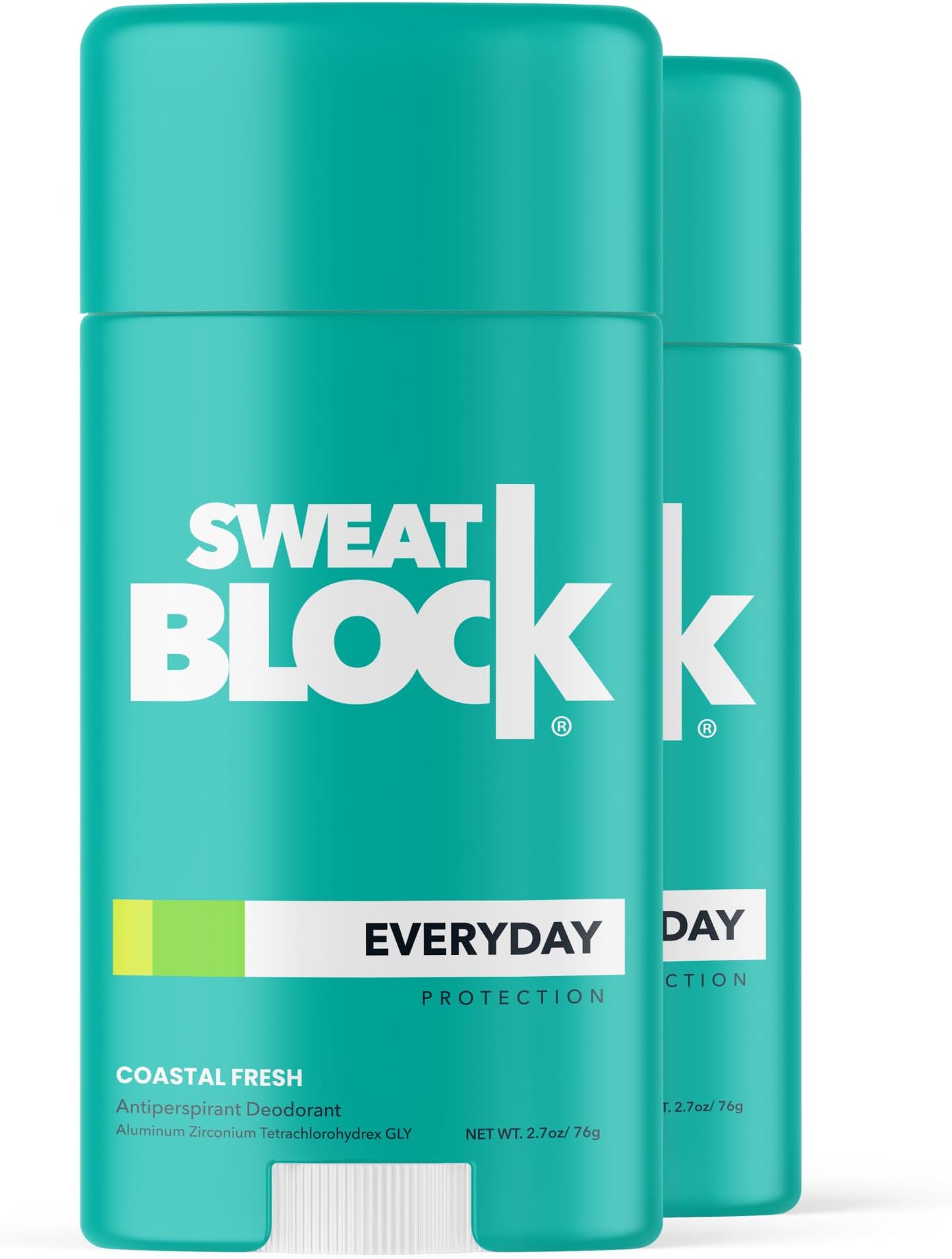 SweatBlock Deodorant Antiperspirant Stick for Men & Women 24Hour