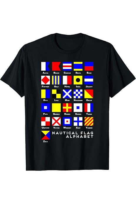 Amazon.com: Nautical Flag Alphabet International maritime signal 