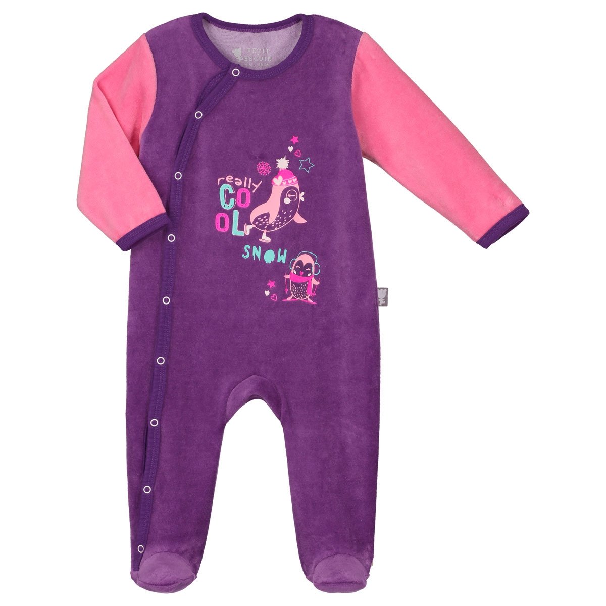 Pyjama Bebe Velours Pretty Ice Taille 1 Mois 56 Cm Bebe Puericulture Bebe Atahari Com