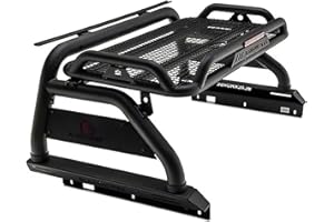 Black Horse Off Road Atlas Roll Bar Black Compatible with 2019-2023 Ford Ranger-ATRB8BK