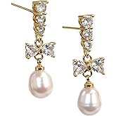 Elegant Silver Plated Drop Dangle Earrings, Classic Fashion Jewelry for Women