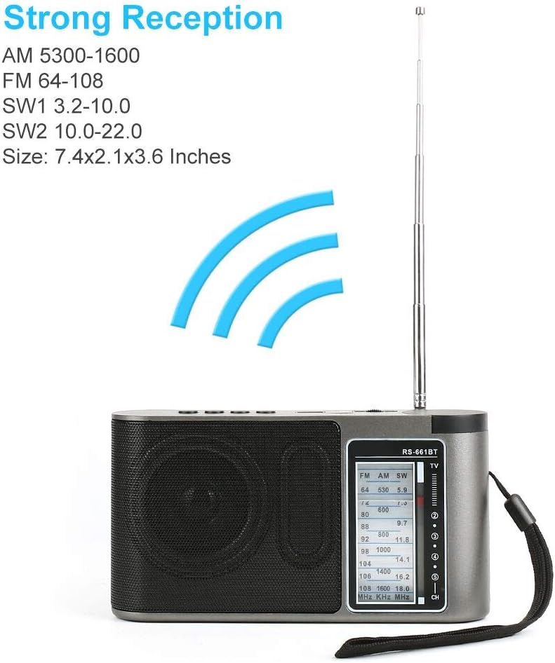 flea market retro portable bluetooth speaker