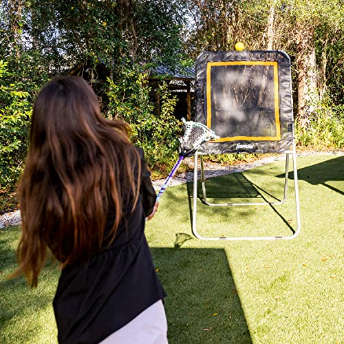 Franklin Sports Lacrosse Rebounder Lax Bounce Back Net + Rebounder