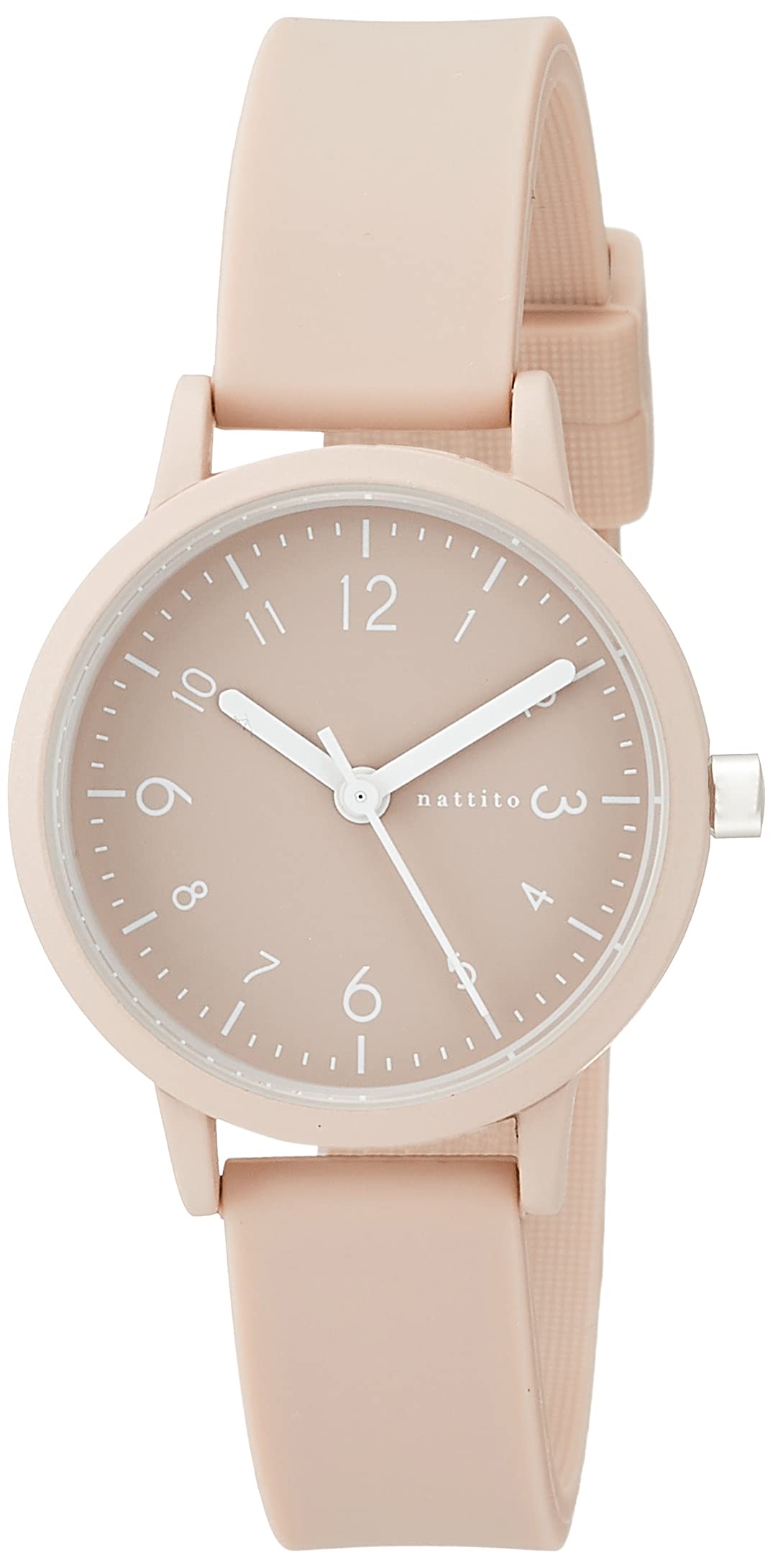 Field work(フィールド ワーク) Field Work YM006 Women's Analog Wristwatch, Soda, Small, Silicone Strap, biege