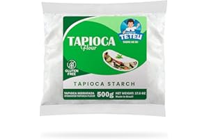 TETEU | Tapioca Starch Flour | Gluten Free Tapioca Starch for Baking & Tickner for Soups, Boba, Sauce, Soup, Gravy, Gluten Free | 01 Pack With (17.6 oz) (1.1 lb)