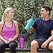 Takeya Originals Water Bottle With Spout Lid - Bottle with Double Stainless Steel Insulation - Dishwasher Safe & BPA- Free - 24 oz, Ocean