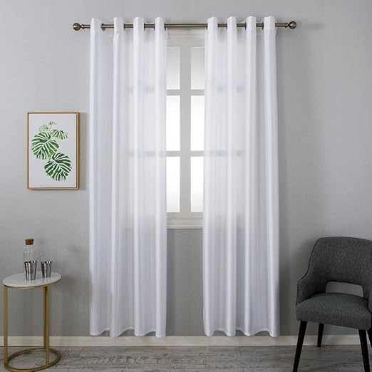 Amazon Com Grace Duet Sheer Curtains Airy Gauzy Window Treatments