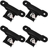 Custom-fit 4Pack Tie Down Anchors Cleats for Ford F150 F250 F350 2026 2025-2015 Truck Heavy Duty Steel Truck Bed Tie Down Cleats Link Kit Replacement Accessories #FL3Z-99000A64-B