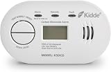 Kidde 5DCO Digital Carbon Monoxide Alarm with AA Batteries 10 Year Sensor Life