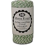 Maya Road TC2048 Baker's Twine Cording, Celery Green