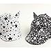 Marca west Unisex Baby Kid Child Toddler Safari Baseball Beanie Cap Hat Black
