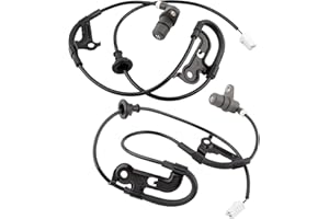 WEDOAUTO 2Pcs Rear Left Right ABS Wheel Speed Sensors Fit For Lexus ES300 1992-2001, For Toyota Avalon 1995-2004, For Camry 1992-2001, For Solara 1999-2003 Replace# ALS265 ALS266 8954632030 8954532030
