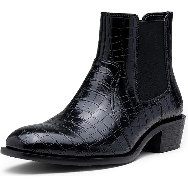 Amazon.com | Western Shops Mens Leather Cowboy Boots  display picture 1