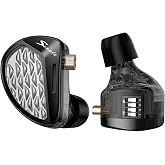 KZ Sonata 14BA in-Ear Monitor 3.5 Jack Headphone with Mic | Great Sound Separation IEM. Wide Frequency Range Powerful Bass and Detailed Treble for Serious Listening, Studio, Gaming
