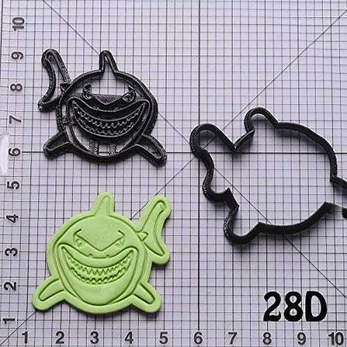 Mallozzi Hot Finding Nemo Series Cookie Cutter Set Custom Made 3D Printed Biscuit Fondant Cutter Cake Decoration Tools Kitchen Accessories