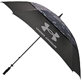 Under Armour Storm Technology Canopy Golf Umbrella | Water-Repellent to Stay Dry, Pro-Grip Rubber Handle for a Secure Hold