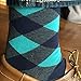 Fun Dress Socks - Novelty Socks - Patterned Groomsmen Socks - Funky Design - Argyle Owl 2 Pair Grey Green