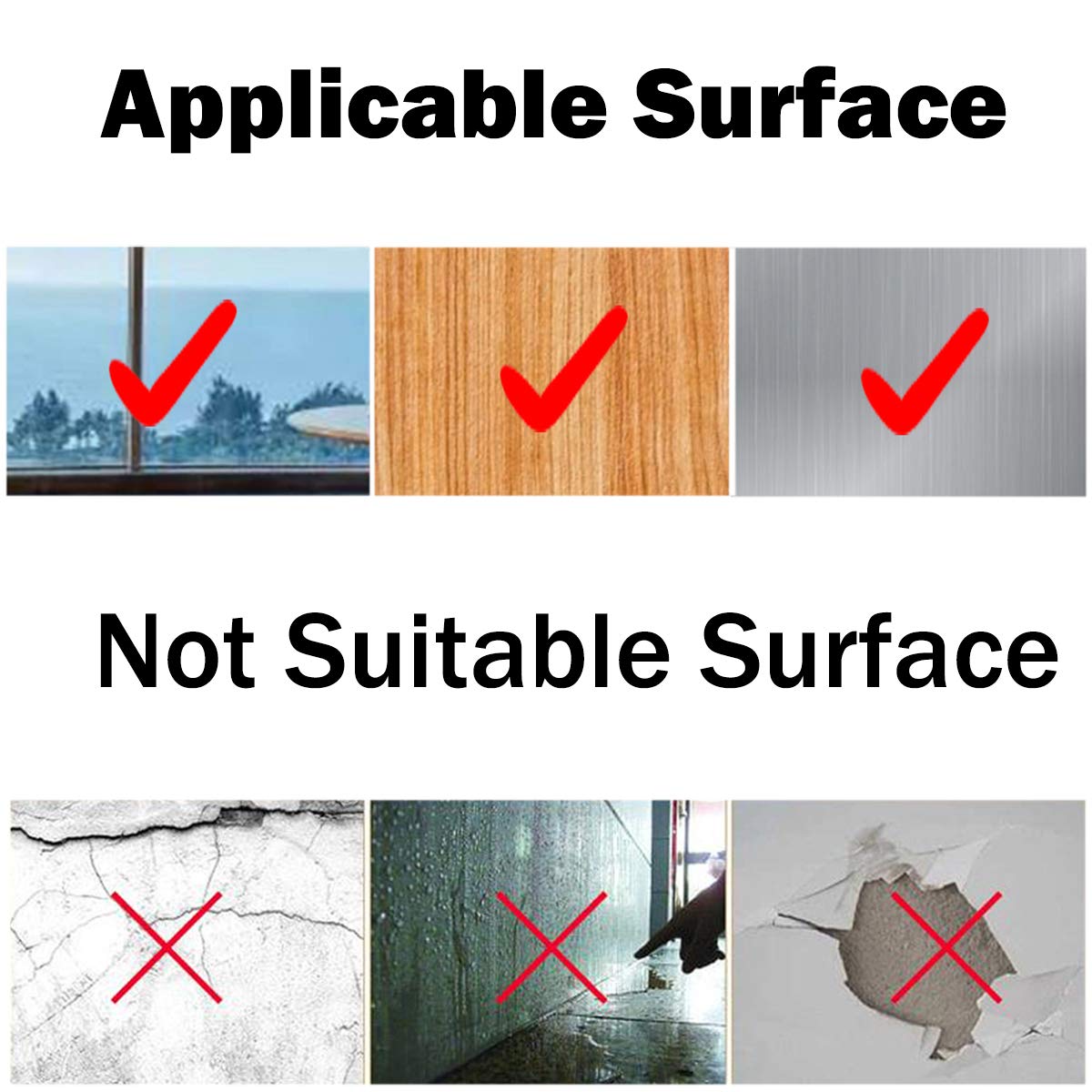 LLMoon Nano Double Sided Adhesive Tape, Reusable Washable Traceless Transparent Tape Removable Tapes for Household Industrial Mounting Tape(2MM/3.28Ft)