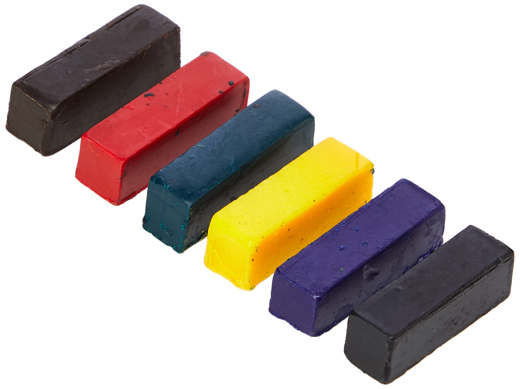 Efco 3505000 Colouring Pigment Sticks for wax 6 pcs. assorted, 10x5x2 cm