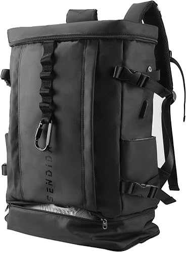 Amazon Sendida バックパック リュック 超軽量 大容量 リュックサック 防水 Pc ナイロンリュック 人気 Bag おしゃれ 軽い バックパック 男女兼用 アウトドア グレー Sendida メンズ