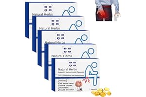 ����}�����u��2025 New 5Box/35Pcs C��psulas para hemorroides fuertes a base de hierbas naturales, c��psulas naturales para aliviar las
