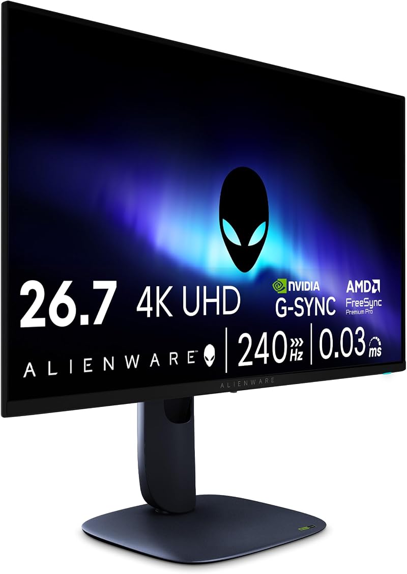 Alienware AW2725Q 27 inch QD OLED 4K 240Hz G-Sync HDR True Black 400