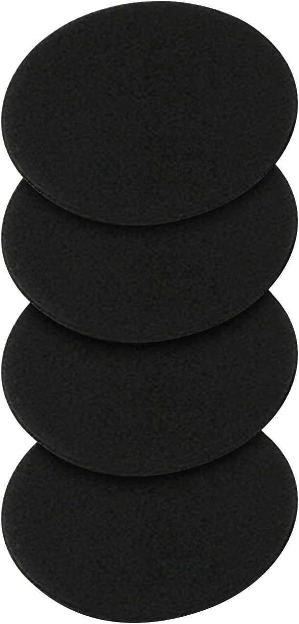 J&C 4 Pcs Wheel Felts Covers 55cm/21.4in Black Dustproof Wheel