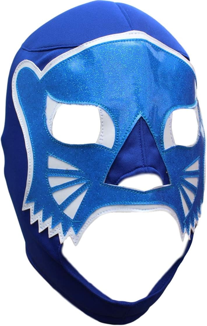 Deportes Martinez Blue Panther Lycra Lucha Libre Luchador