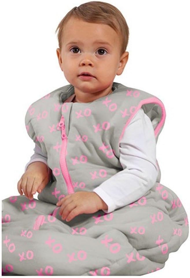 Baby Studio My First Reversible Sleeping Bag (18 Months Plus, Kiss-n-Hugs, Pink)
